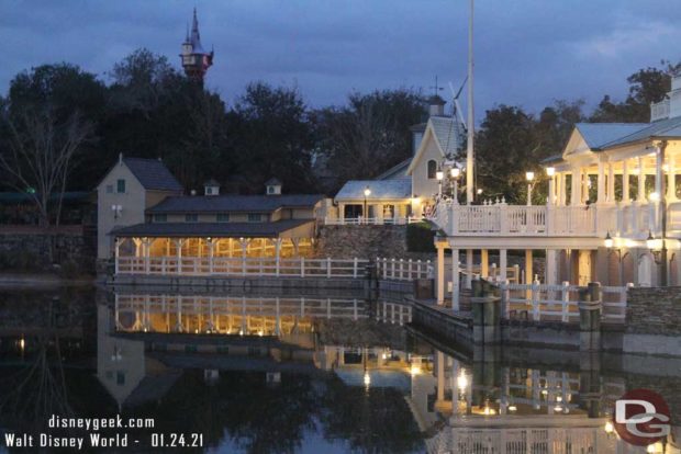 WDW Magic Kingdom - Rivers of America - Renovation January 24, 2021