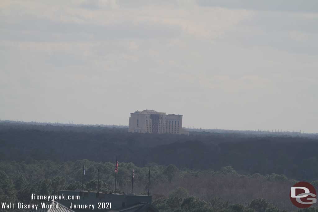 Bay Lake Tower at Disney's Contemporary Resort View from Room