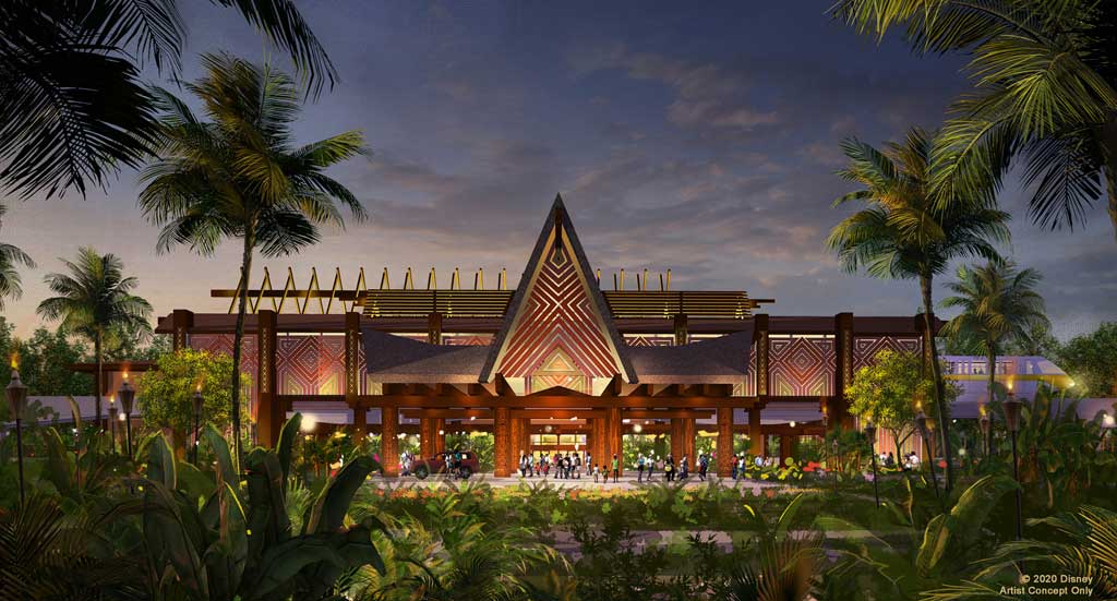 Polynesian Village Resort Concept Art