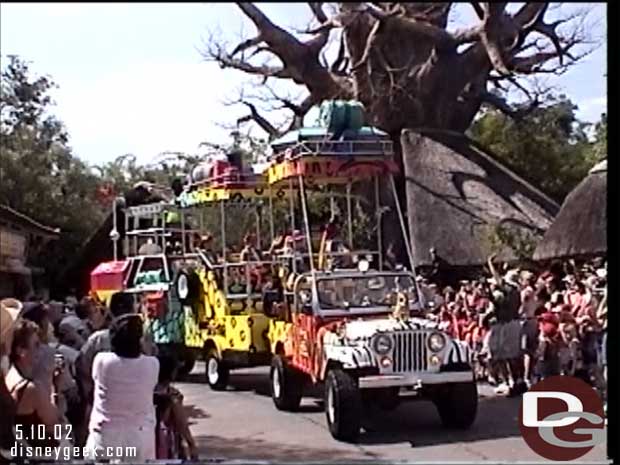 Mickey's Jammin' Jungle Parade @ Disney's Animal Kingdom (May 2002)