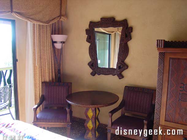 Disney's Animal Kingdom Lodge - Savanna View Room - December 2002