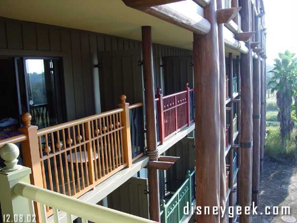 Disney's Animal Kingdom Lodge - Savanna View Room - December 2002