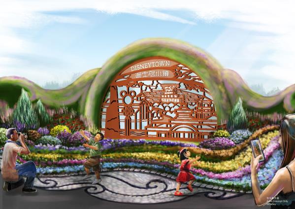 Press Release Disneytown Commemorates 5 Magical Years with a Year Long Birthday Celebration Disney to Participate in the Tenth China Flower