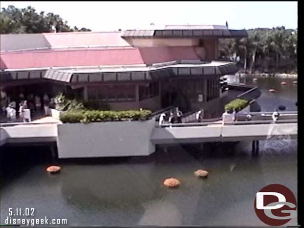 Epcot from Monorail (May 2002)