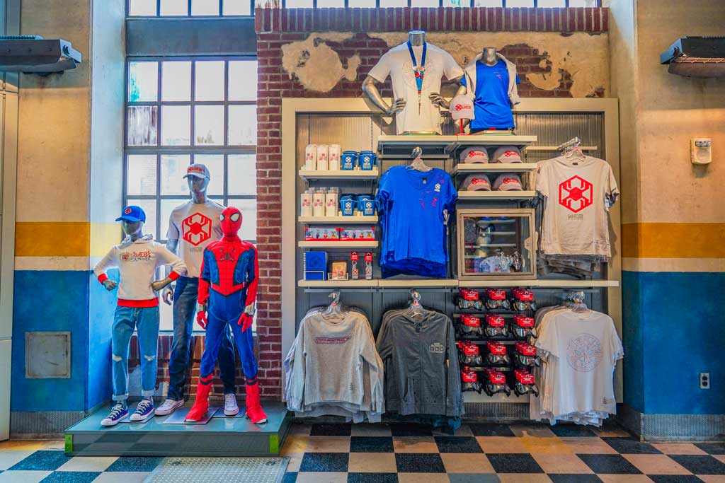 In Avengers Campus at Disney California Adventure Park in Anaheim, California, families can find all the gear they need to train alongside their favorite Super Heroes. From a kid’s Spider-Man costume (exclusive to Avengers Campus) and more, there is something for every recruit to become the Super Hero they want to be. (Christian Thompson/Disneyland Resort)