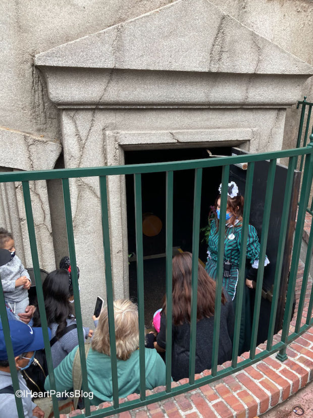 Haunted Mansion side entrance