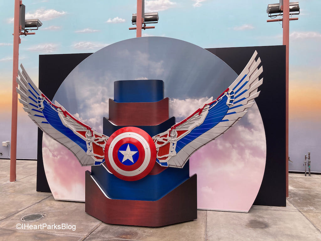 Captain America photo backdrop