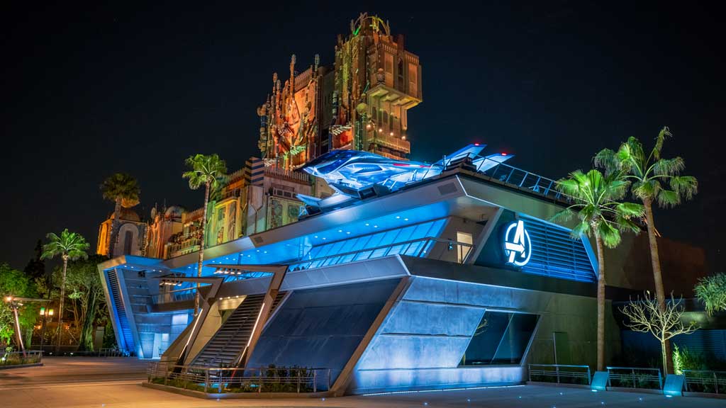 Avengers Campus, opening June 4, 2021, at Disney California Adventure Park in Anaheim, California, will invite guests of all ages into a new land where they will sling webs on the first Disney ride-through attraction to feature Spider-Man. The immersive land also presents multiple heroic encounters with Avengers and their allies, like Iron Man, Black Panther, Black Widow and more. At Pym Test Kitchen, food scientists will utilize Ant-Man and The Wasp’s shrinking and growing technology to serve up perfectly sized snacks. (Christian Thompson/Disneyland Resort)