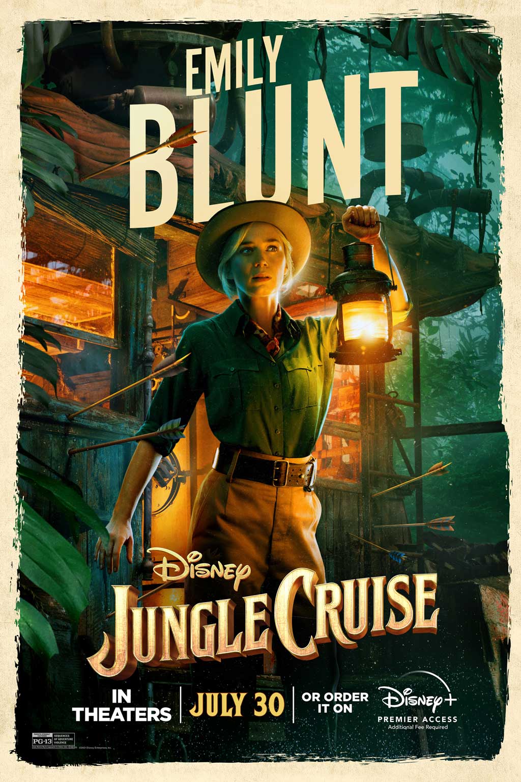 The jungle Cruise Movie Poster