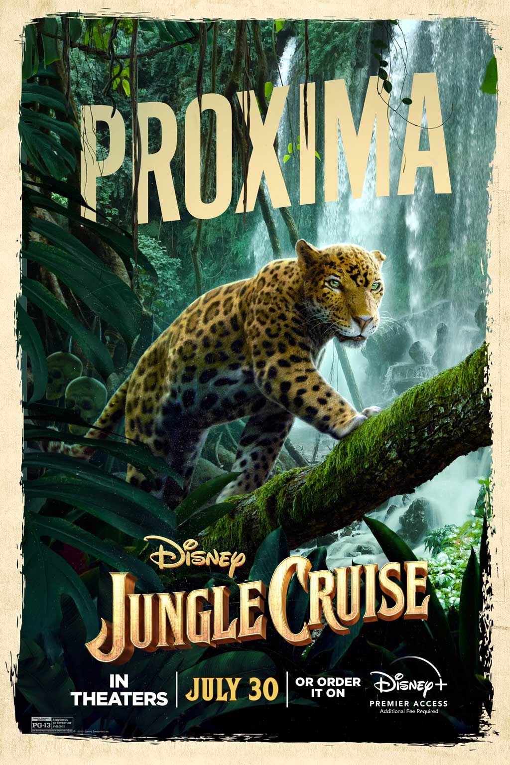 The jungle Cruise Movie Poster