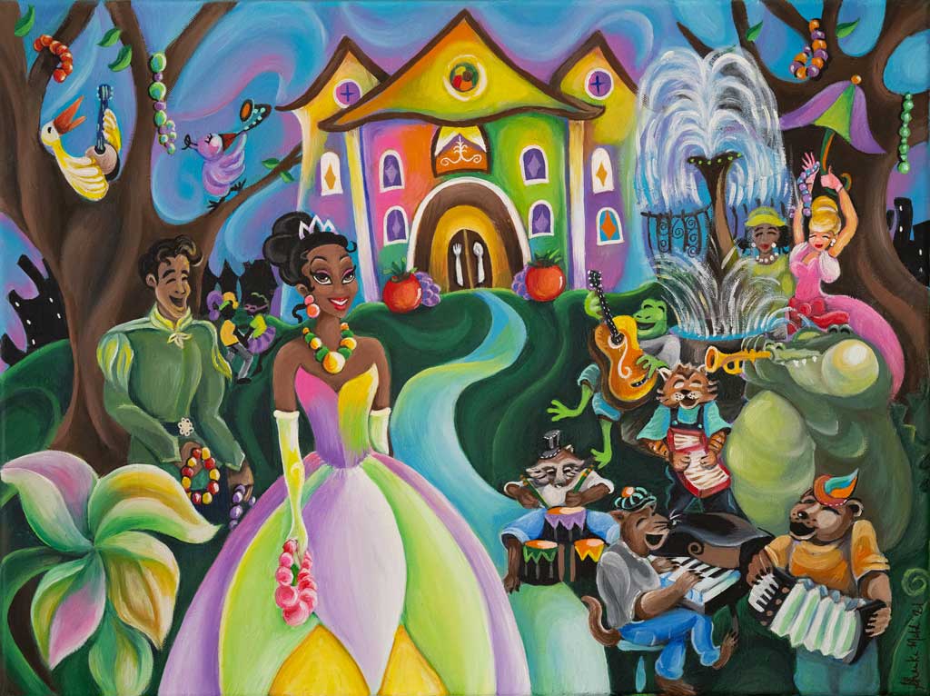 Inspiration Artwork for New “The Princess and The Frog” Attraction