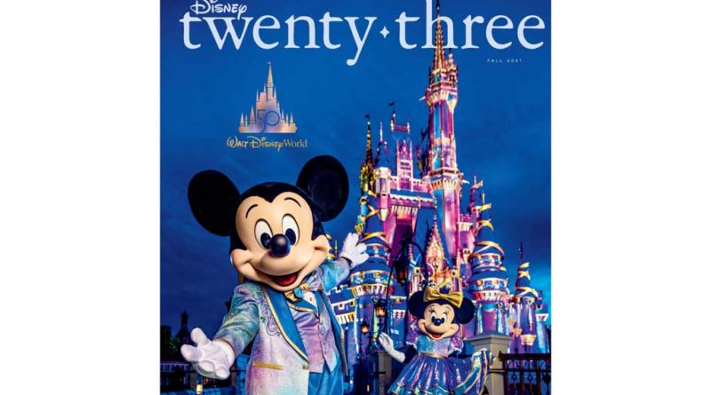 D23 Disney Twenty-Three Fall 2021 Cover