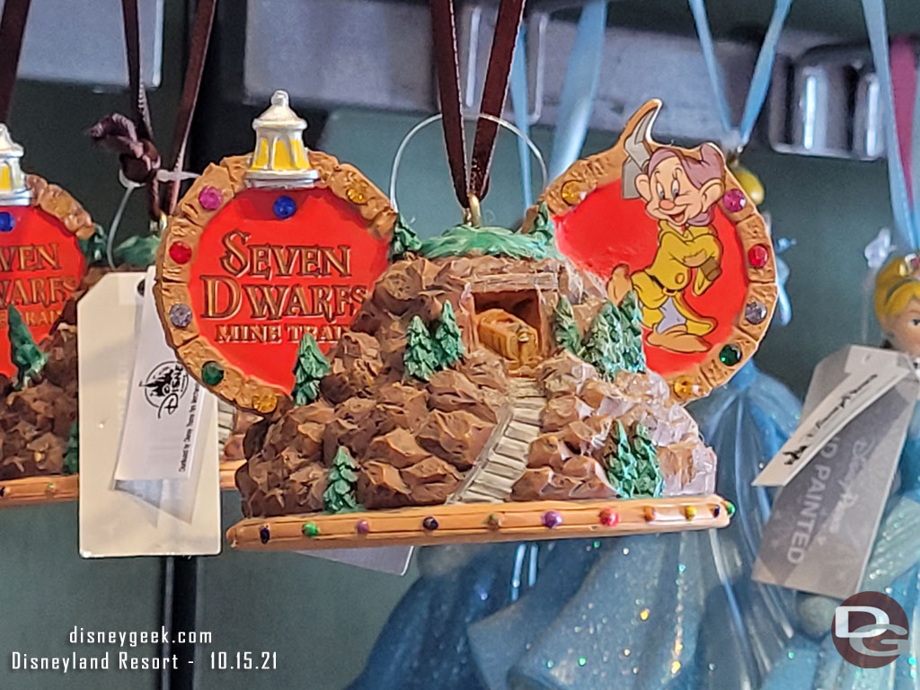 Seven Dwarfs Mine Train Ornament