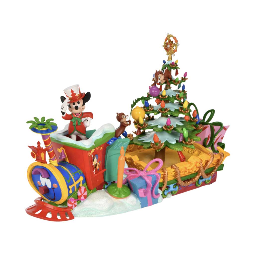 Replica of the lead float from the new “Mickey’s Dazzling Christmas Parade!” as a collector’s item (159€)