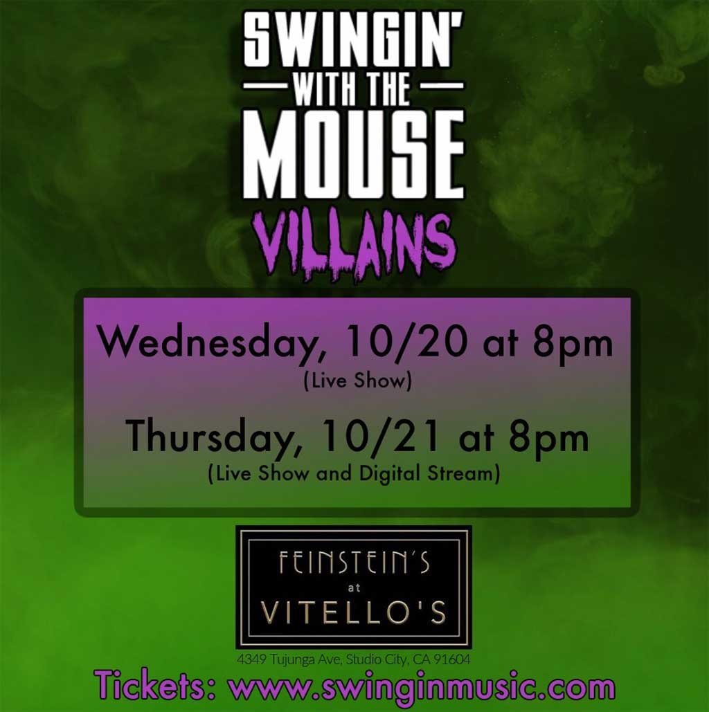 SWINGIN' WITH THE MOUSE: VILLAINS!