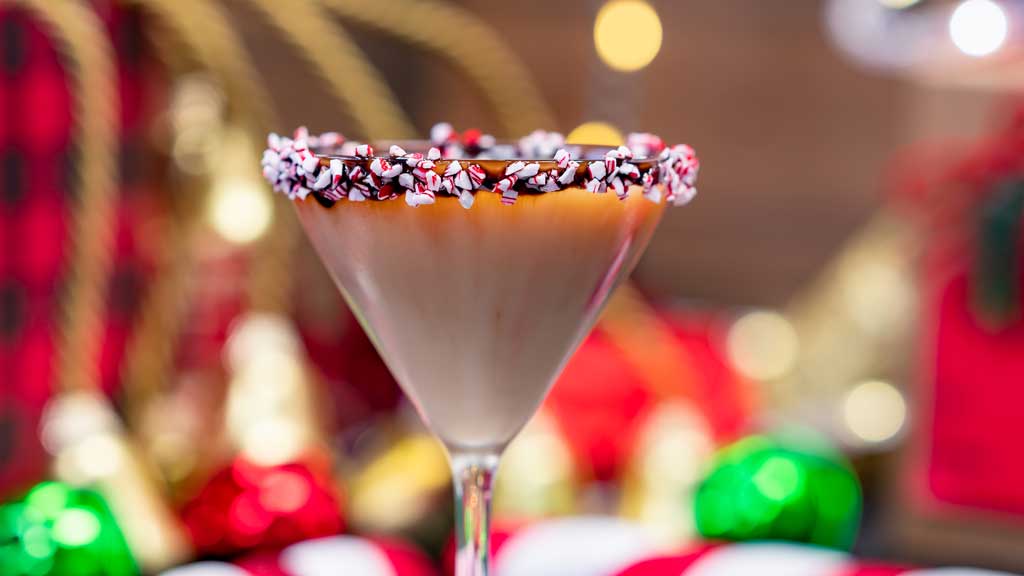 Holiday Martini at Lamplight Lounge