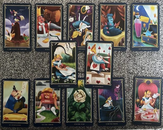 AEIOUand Sometimes Why: Alice in Wonderland Tarot Deck