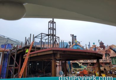 Pictures: Mickey & Minnie’s Runaway Railway Construction (1/7/22)