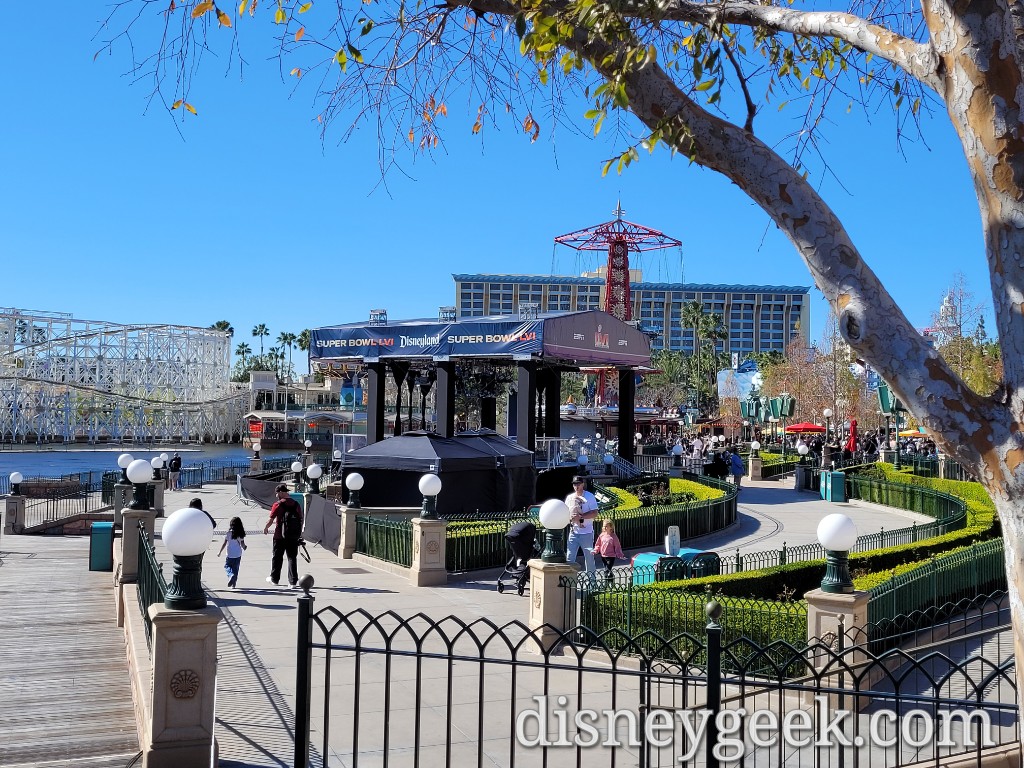 Photos: ESPN Broadcasting Live from Disney California Adventure for Super  Bowl LVI 