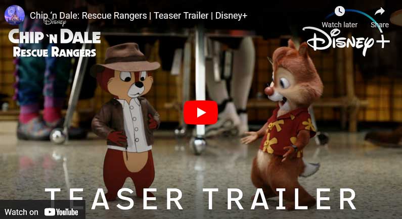 Chip N Dale Rescue Rangers Trailer