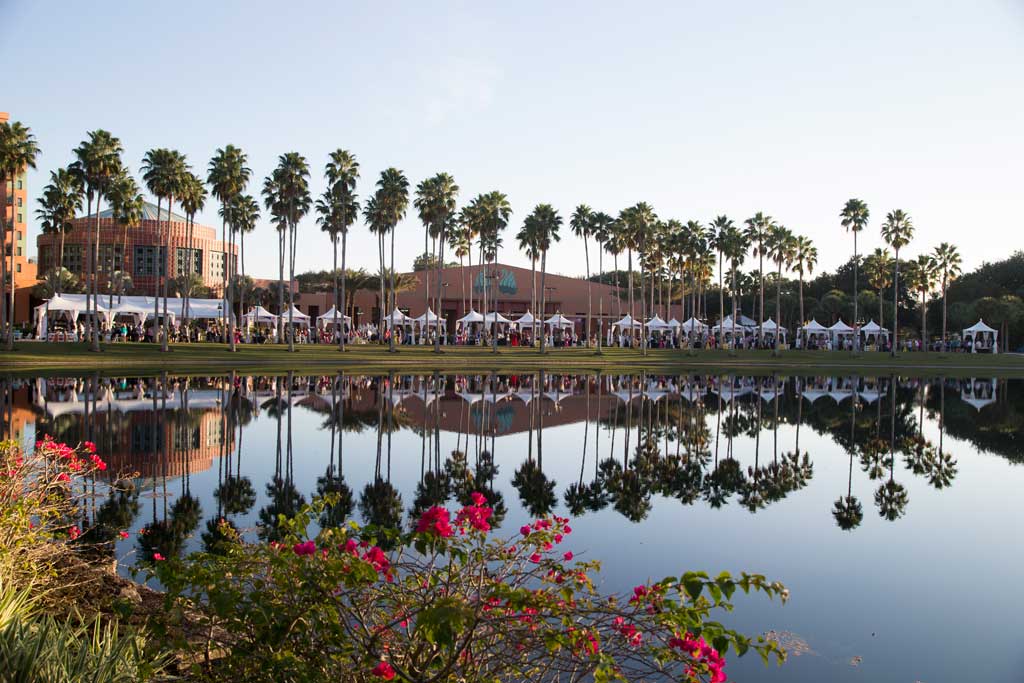 Food Wine Classic Aerial View Causeway Day