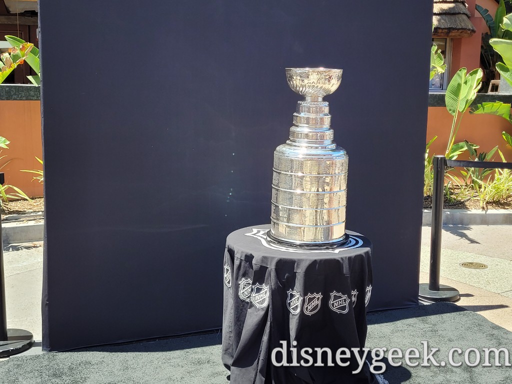 The Stanley Cup was @Disneyland -- it was a great time! Here is