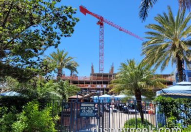 Pictures: Disneyland Hotel DVC Tower Construction (5/13/22)