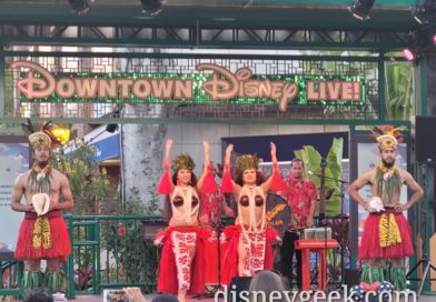 Tupua Performing in Downtown Disney this evening