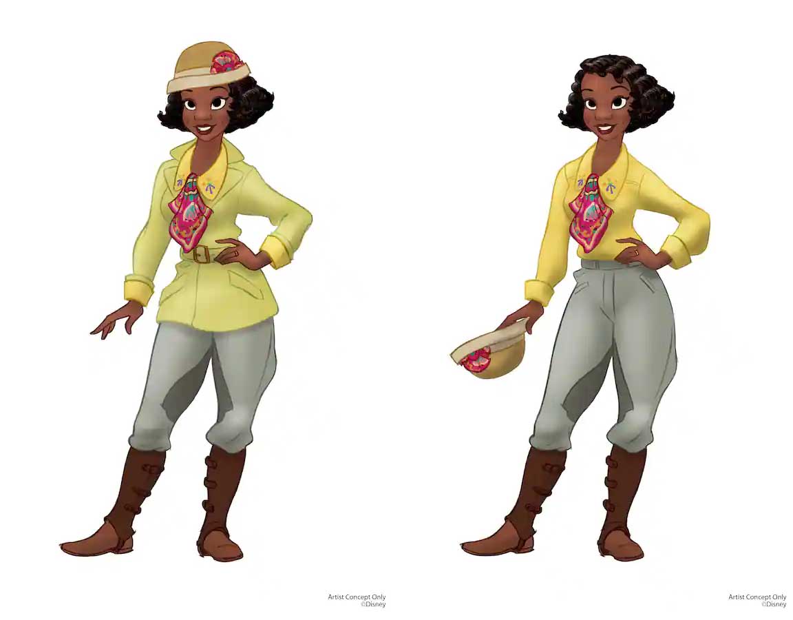 Tiana's Bayou Adventure - Tiana Costume