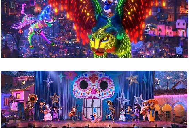 Images from the Disney and Pixar film Coco added to Mickey’s PhilharMagic