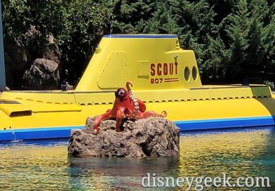 Pictures & Video:  Finding Nemo Submarine Voyage Renovation (7/01/22)