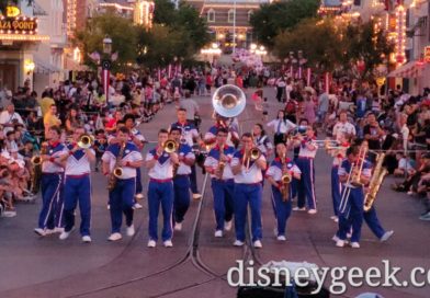 Disneyland All-American College Band on Main Street USA