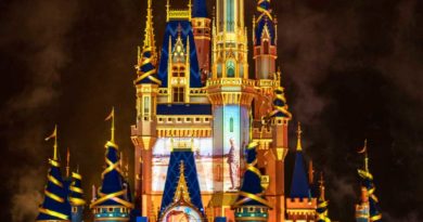 ‘Disney Enchantment’ at Magic Kingdom Park at Walt Disney World Resort in Lake Buena Vista, Fla., now shimmers like never before in celebration of Walt Disney’s vision and 50 years of magic. (Kent Phillips, Photographer)