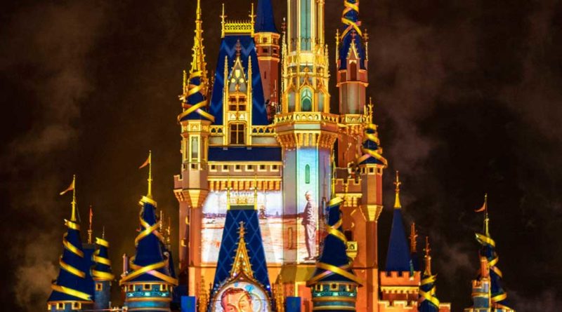 ‘Disney Enchantment’ at Magic Kingdom Park at Walt Disney World Resort in Lake Buena Vista, Fla., now shimmers like never before in celebration of Walt Disney’s vision and 50 years of magic. (Kent Phillips, Photographer)