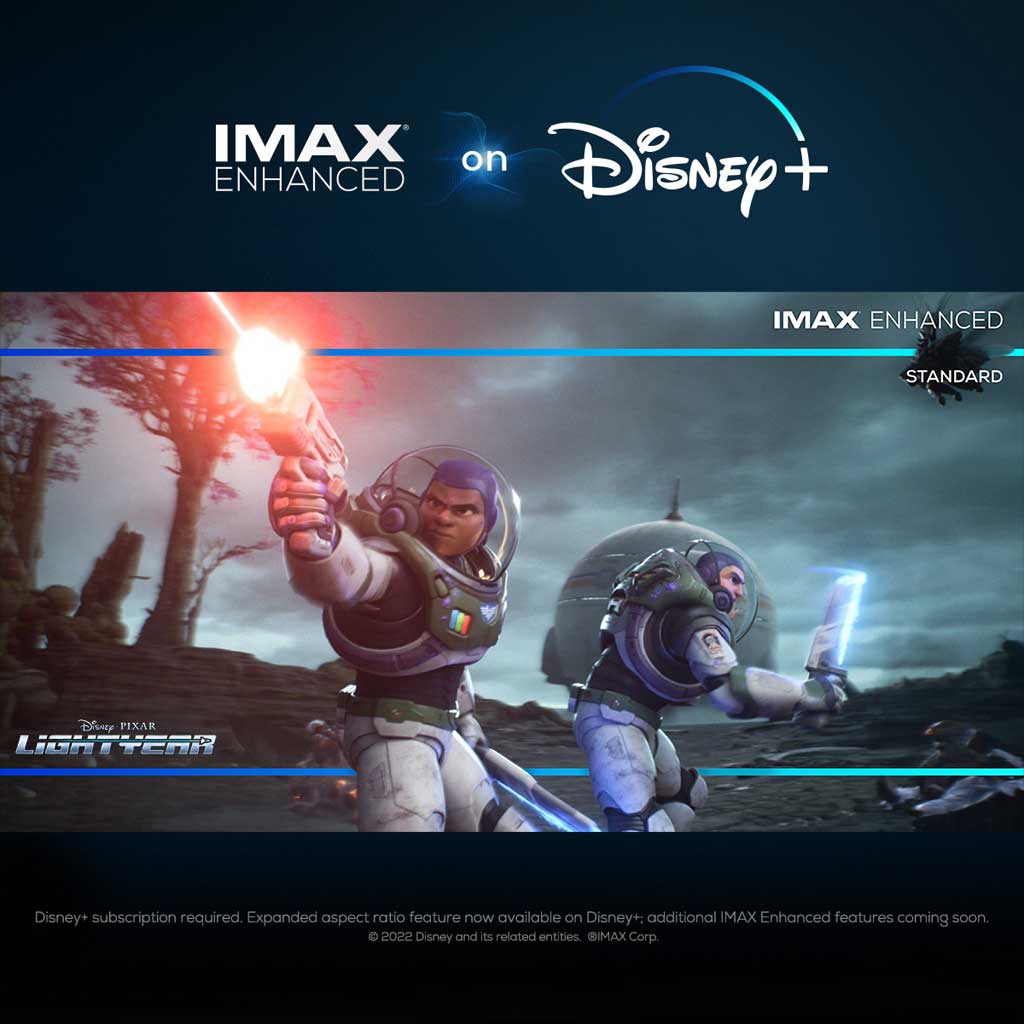 Lightyear Now Streaming in IMAX Enhanced on Disney+