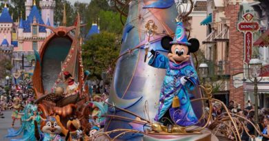 “Magic Happens” Parade Returns In spring 2023, the long-awaited return of the “Magic Happens” parade will come to life at Disneyland park in Anaheim, Calif., during The Walt Disney Company’s 100th anniversary. The parade will feature stunning floats, beautiful costumes and beloved Disney characters.