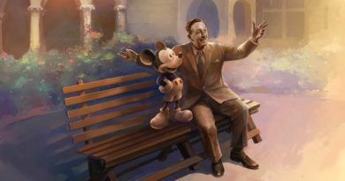 Walt and Mickey Statue Hong Kong Disneyland will unveil a new statue of Walt Disney and Mickey Mouse in 2023 as part of Disney’s 100th anniversary celebration. With Mickey by his side, Walt will watch Cinderella Carousel and dream about what the future may hold. (Artist Concept)