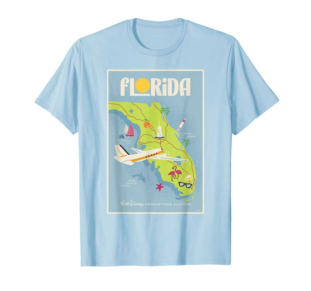 Travel Poster Florida shirt