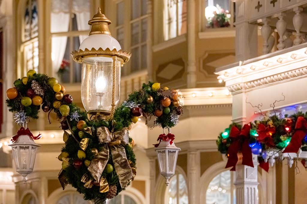 Magic Kingdom Christmas Decorations