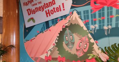 Pictures: Disneyland Hotel Christmas Decorations