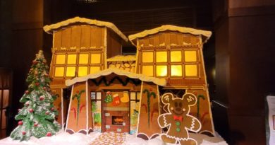 Pictures: Disney’s Grand Californian Hotel Gingerbread House