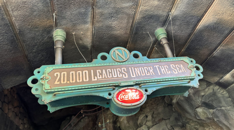 disneysea 20000 leagues sign