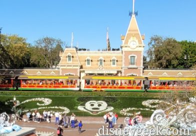 Disneyland Entrance from Monorail
