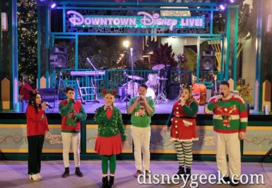 Video: Holiday Harmony Performing in Downtown Disney