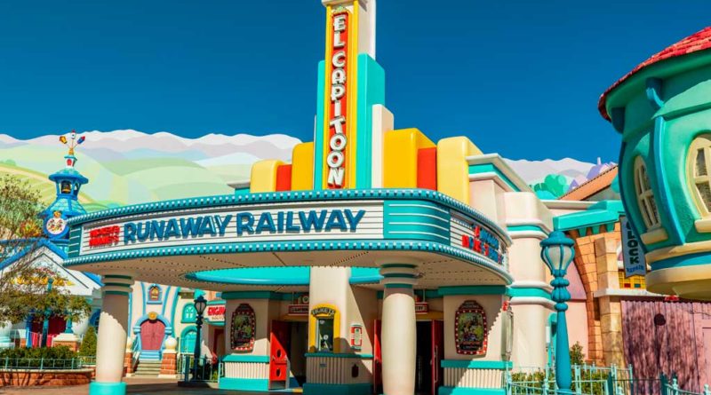 Mickey & Minnie’s Runaway Railway in Disneyland Park – Exterior (Christian Thompson/Disneyland Resort)