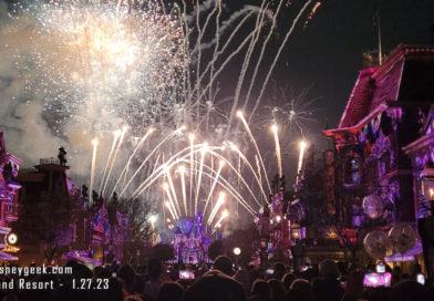 Pictures & Video: Wondrous Journeys with Fireworks @ Disneyland Opening Night of Disney100