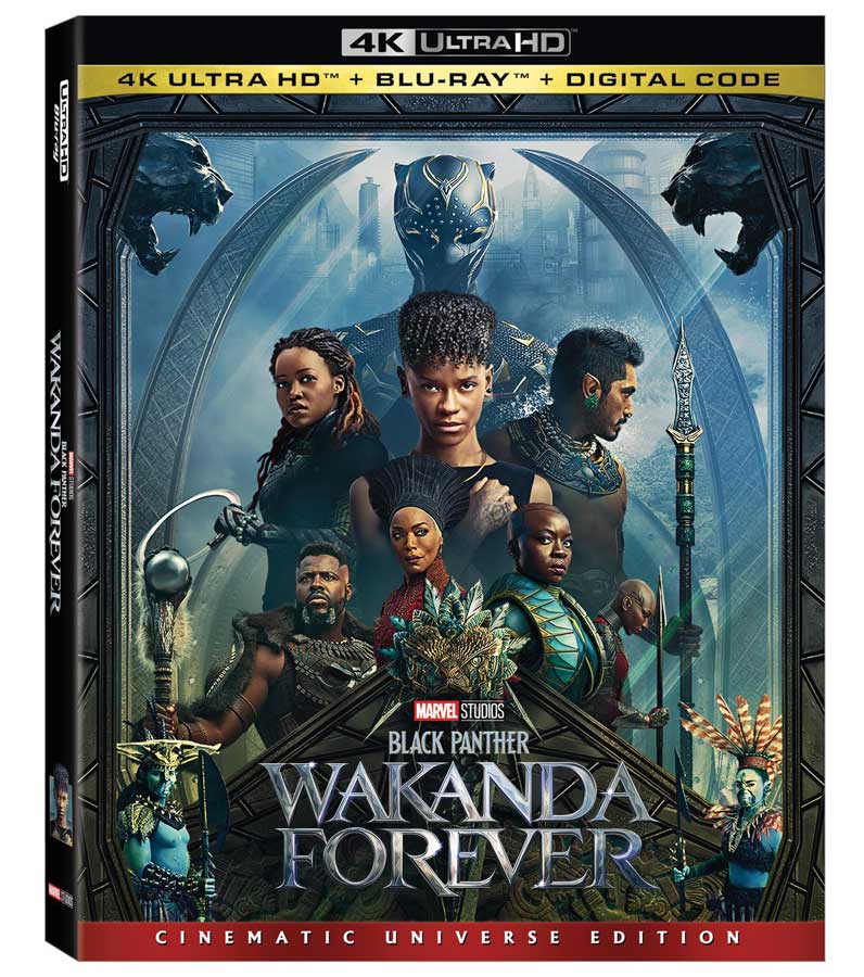 Black Panther Wakanda Forever Home Video Box