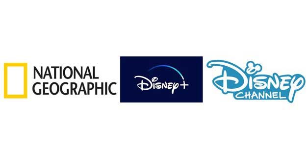 National Geographic, Disney+ and Disney Channel