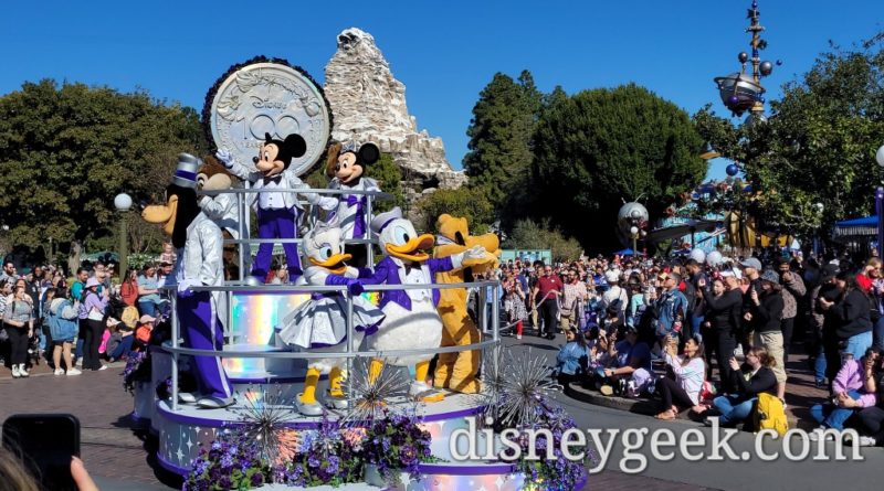 Pictures & Video: Mickey and Friends Cavalcade – Disney100 Edition