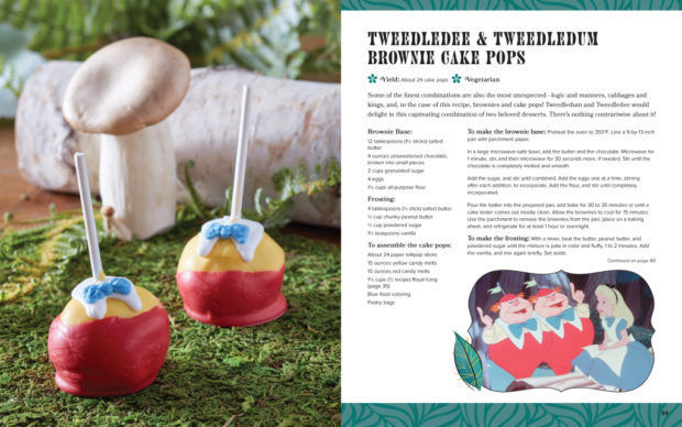 Alice in Wonderland Cookbook cakepops